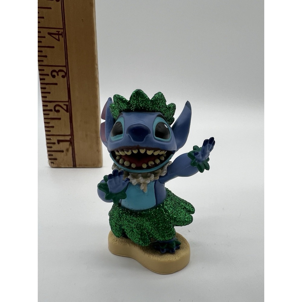 Disney Stitch 2" Mini Figure Collectible Toy Cake Topper Hula Figurine